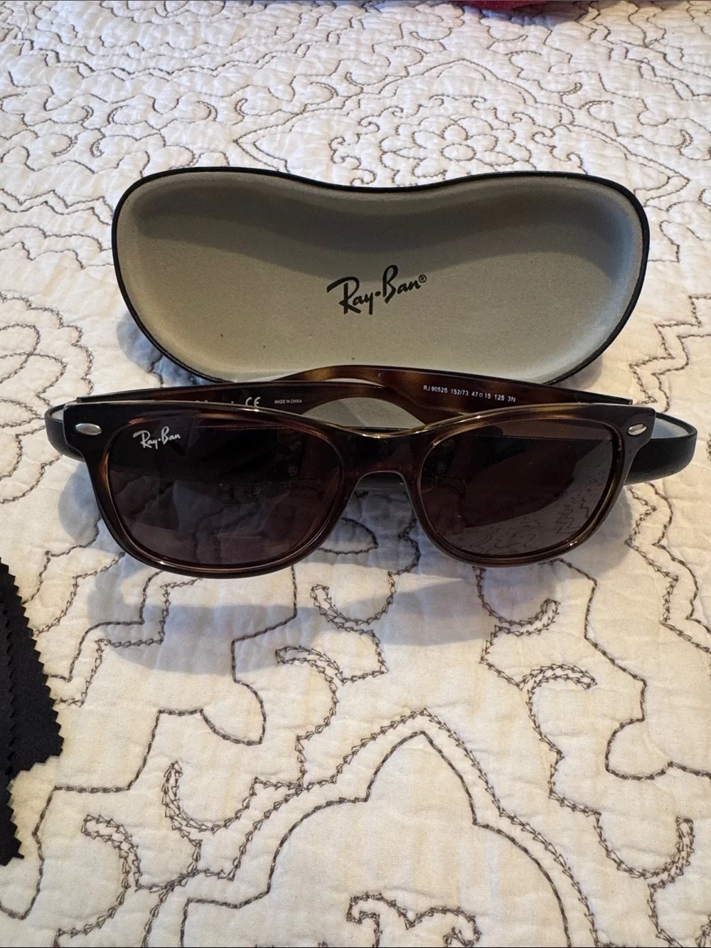Ray-Ban kids Classic Wayfarer Sunglasses - Brown